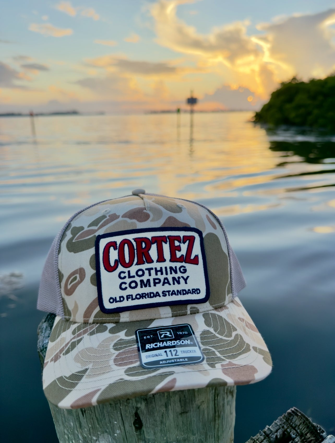 Mangrove Camo Old Florida Standard Hat