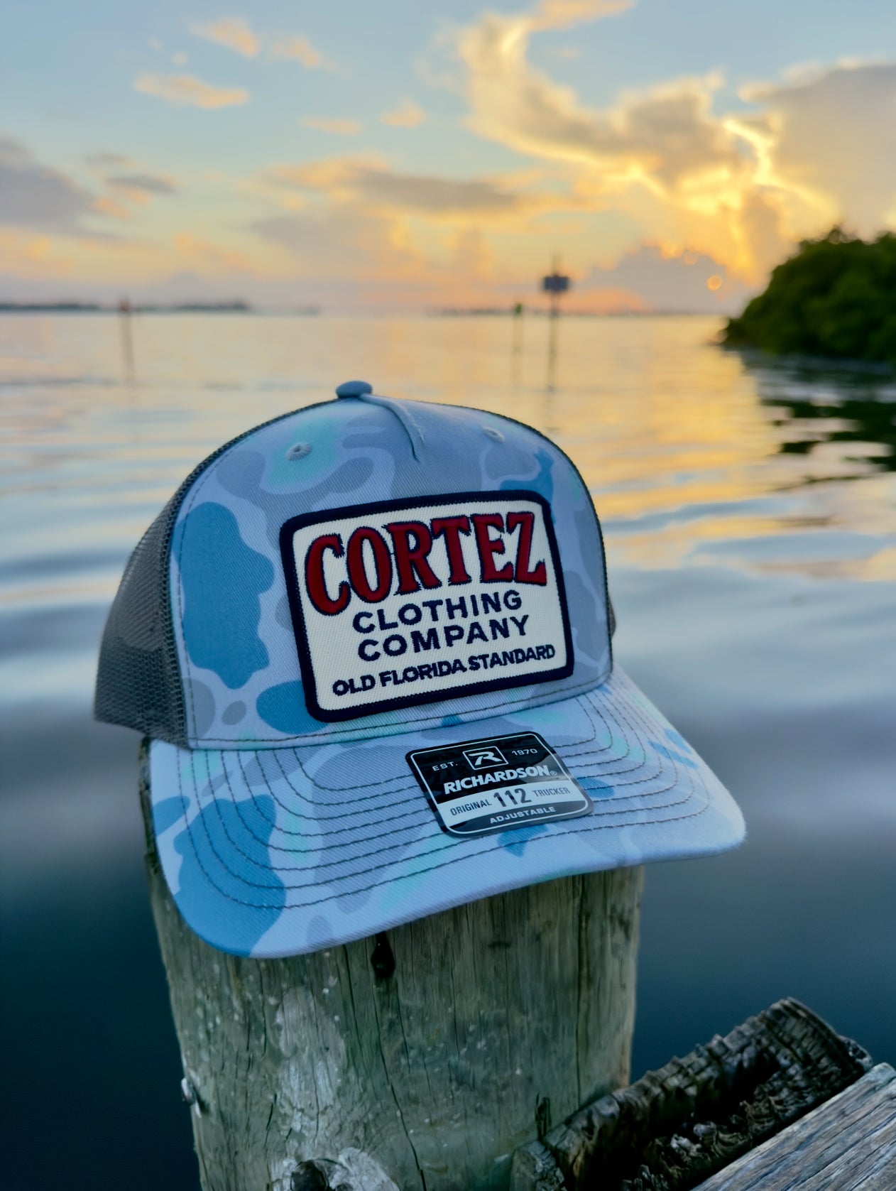 Salt Bay Camo Old Florida Standard Hat