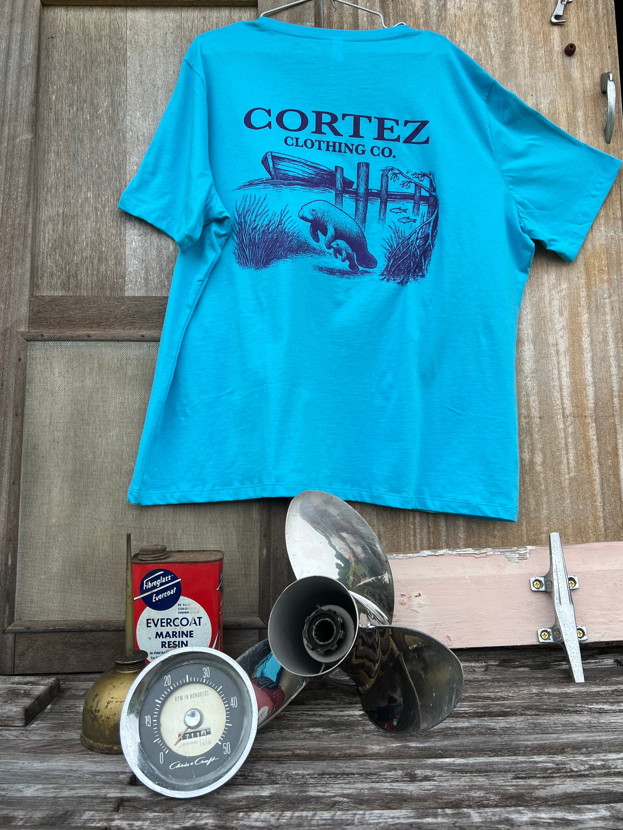 Women’s V Neck Matriarch of the Mangroves Tee Shirt
