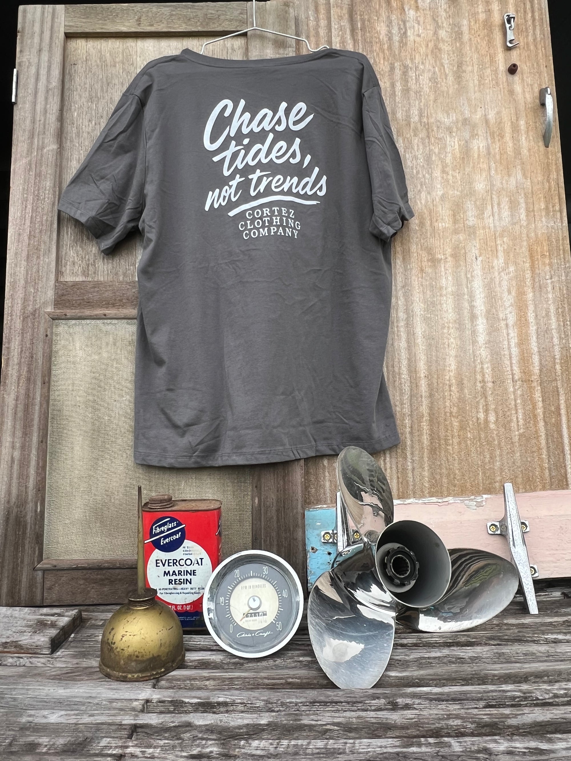 Women’s V-Neck Tide Chaser Tee Shirt
