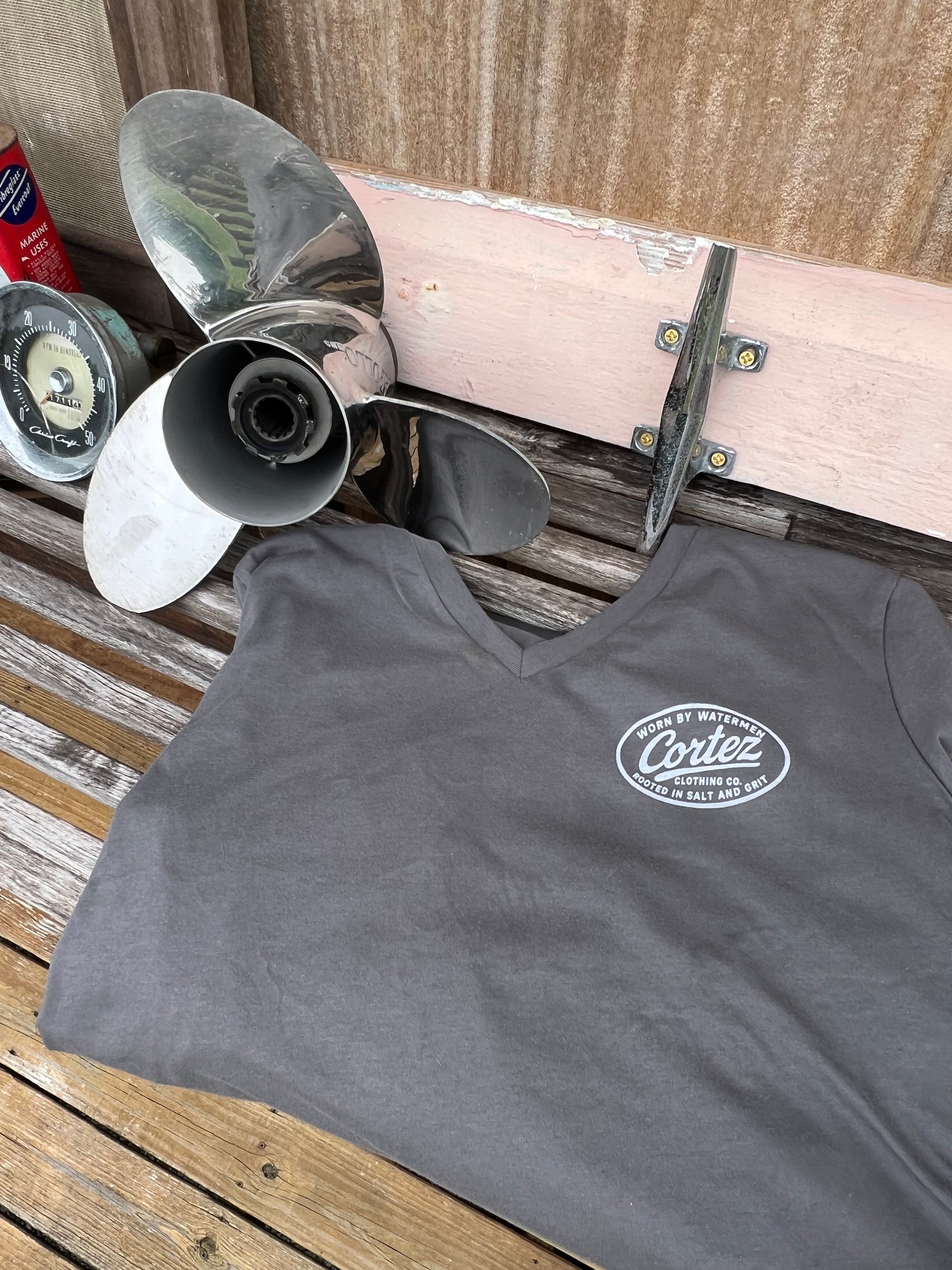 Women’s V-Neck Tide Chaser Tee Shirt